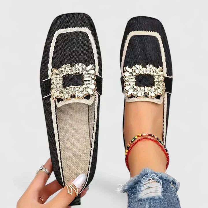 Grace | Embellished Slip-On Loafers