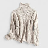 Iris | Textured Cable-Knit Sweater