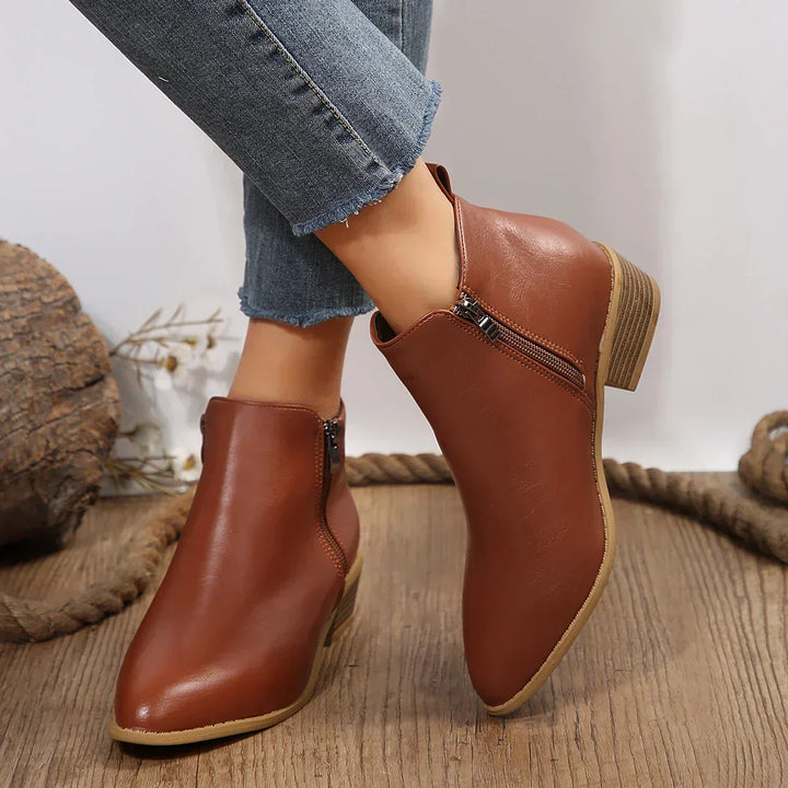 Elsie | Comfort Block-Heel Ankle Boots