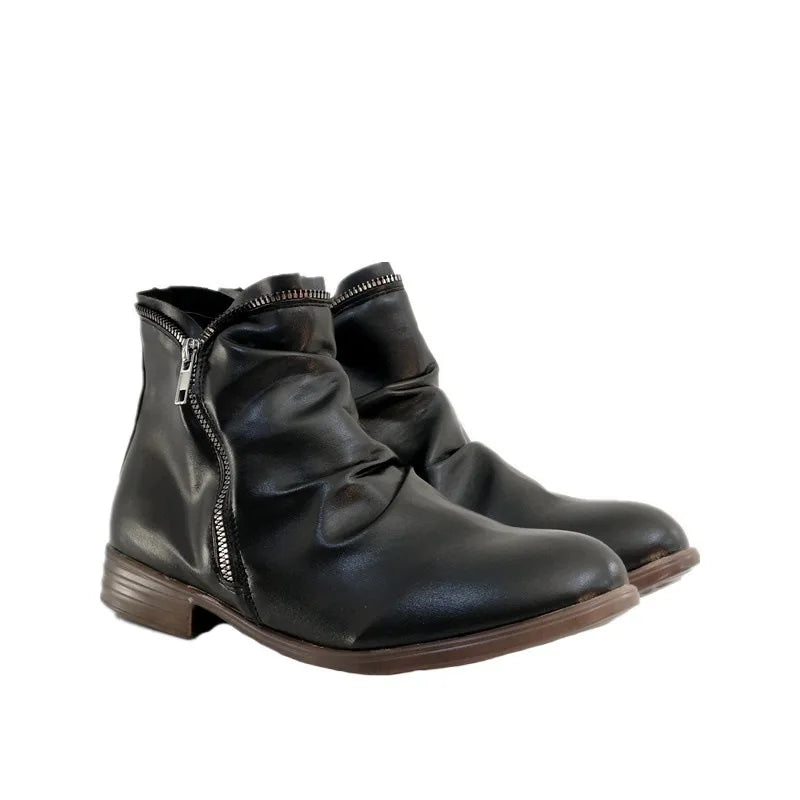 Delia | Comfort Zip Ankle Boots