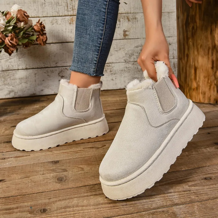 Felicity | Cosy Platform Ankle Boots