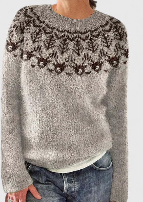 Solveig | Nordic Patterned Jumper