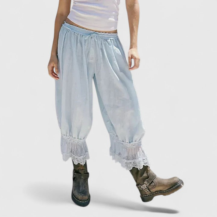 Esme | Flowing Wide-Leg Trousers