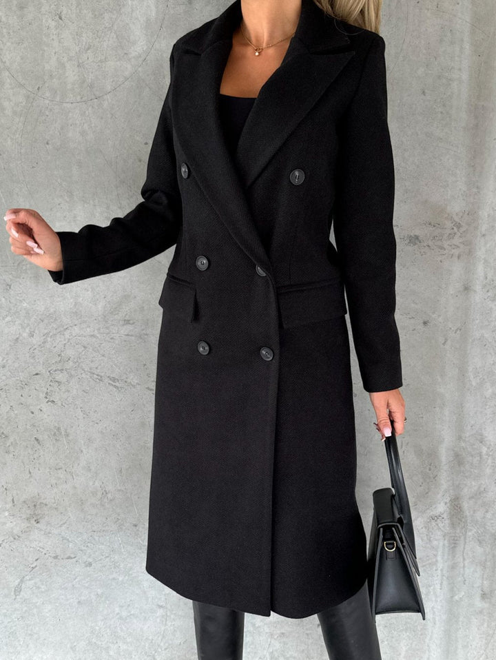 Noelle | Tailored Double-Breasted Coat