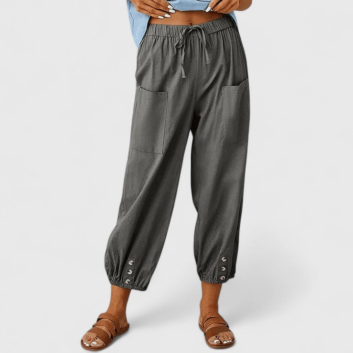 Brynn | Relaxed Cropped Trousers