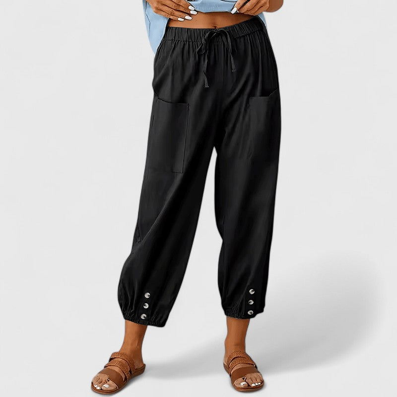 Brynn | Relaxed Cropped Trousers