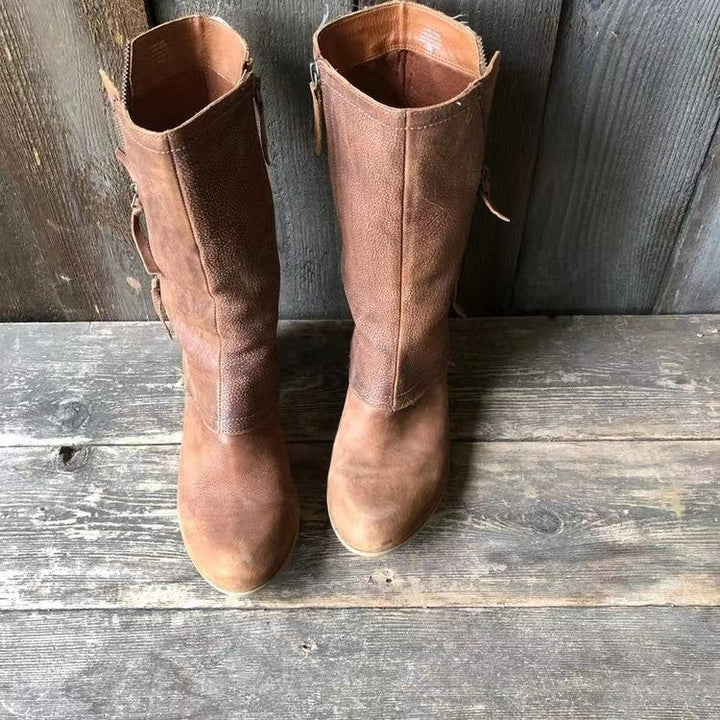 Winifred | Timeless Mid-Calf Heeled Boots