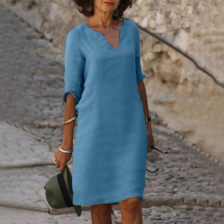 Marguerite | Relaxed V-Neck Summer Dress
