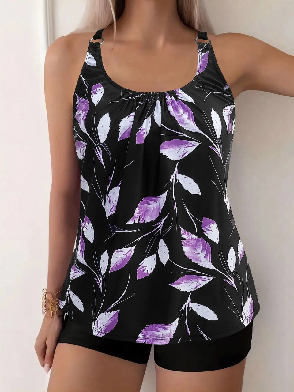Lucille | Floral Two-Piece Swim Set