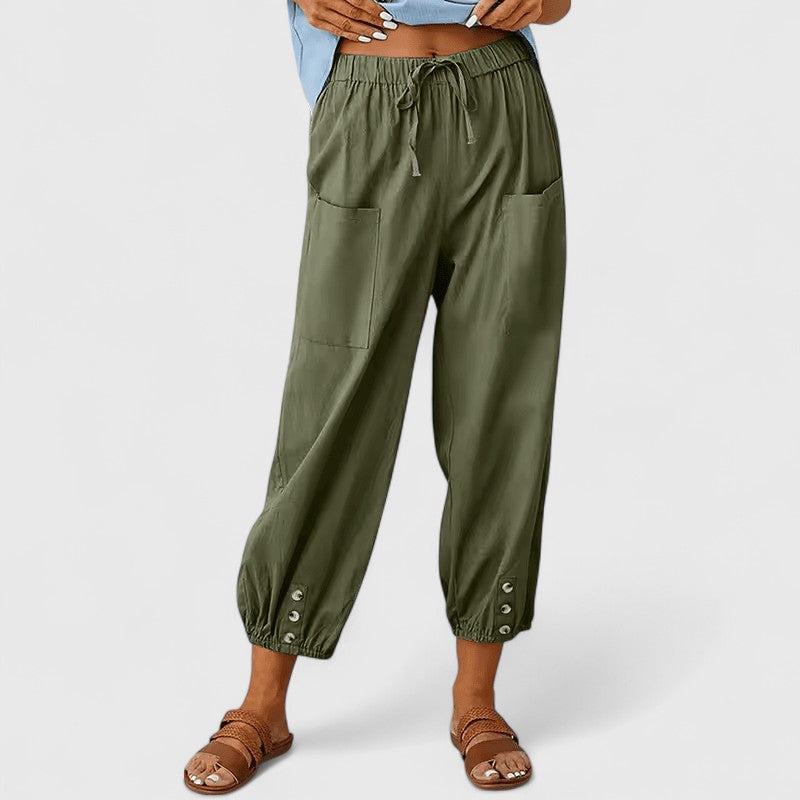Brynn | Relaxed Cropped Trousers