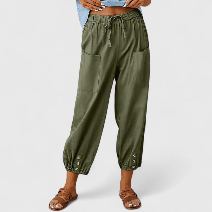 Brynn | Relaxed Cropped Trousers