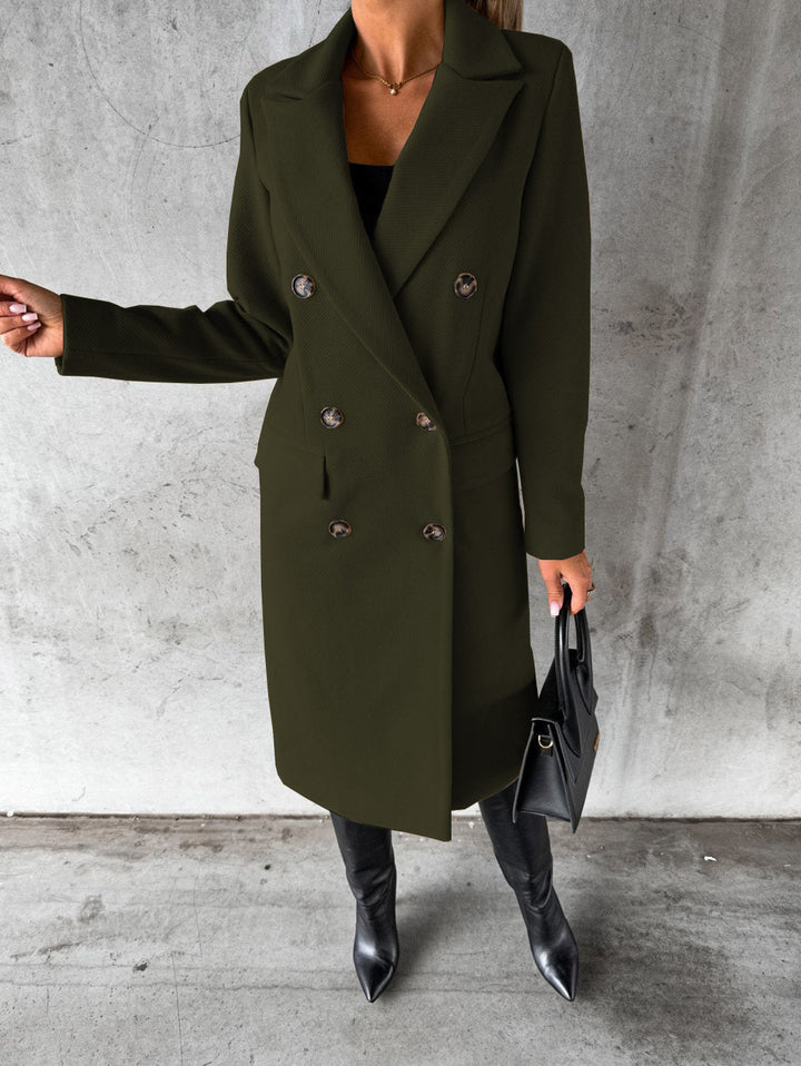 Noelle | Tailored Double-Breasted Coat