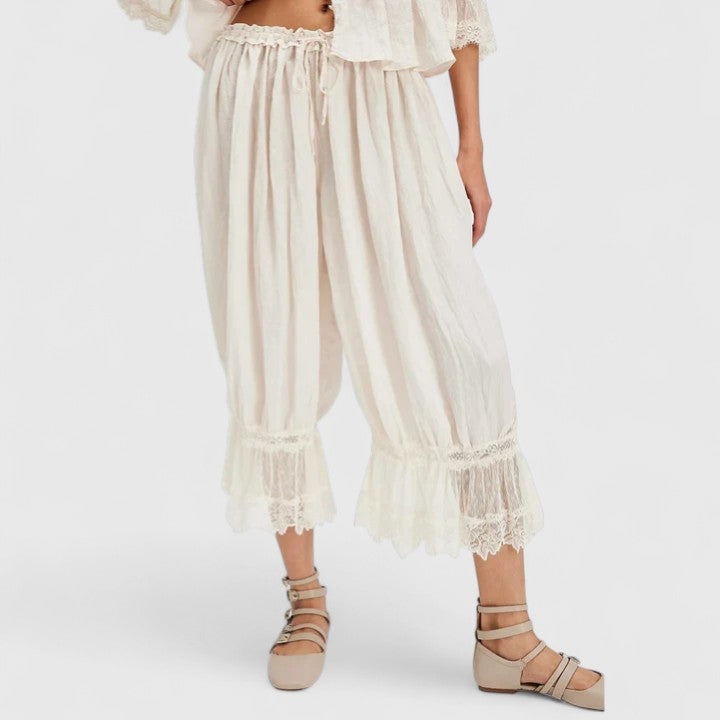 Esme | Flowing Wide-Leg Trousers