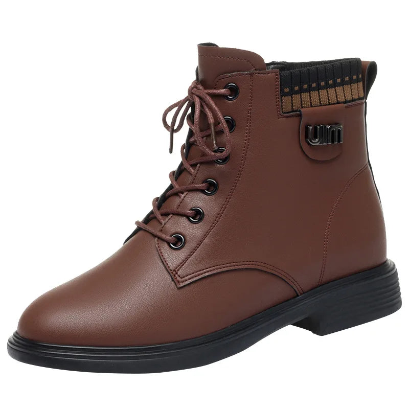 Frances | Supportive Lace-Up Ankle Boots