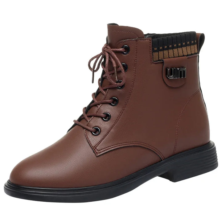 Frances | Supportive Lace-Up Ankle Boots