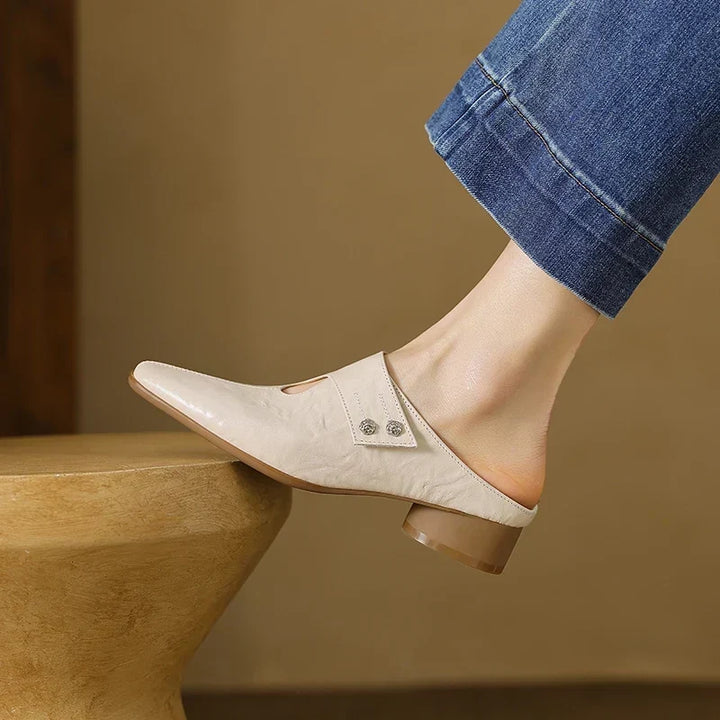 Fenella | Refined Slip-On Mules