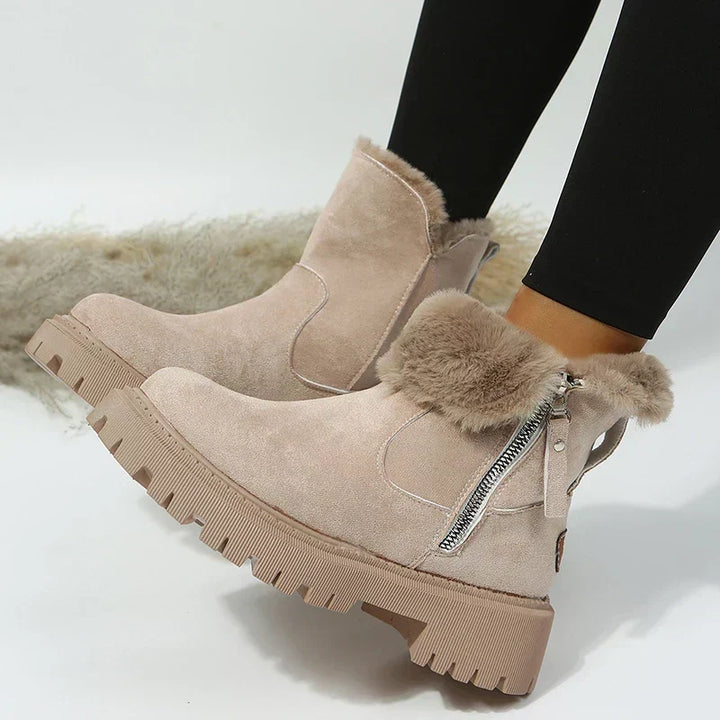 Isabella | Cosy Cuffed Winter Boots