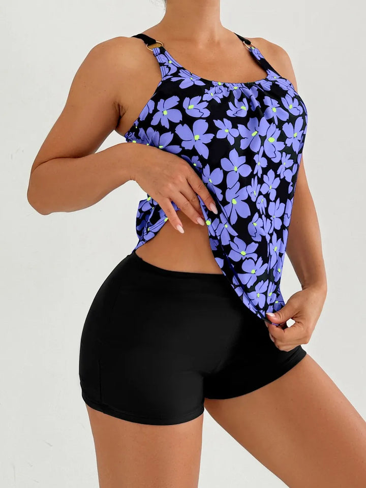 Lucille | Floral Two-Piece Swim Set