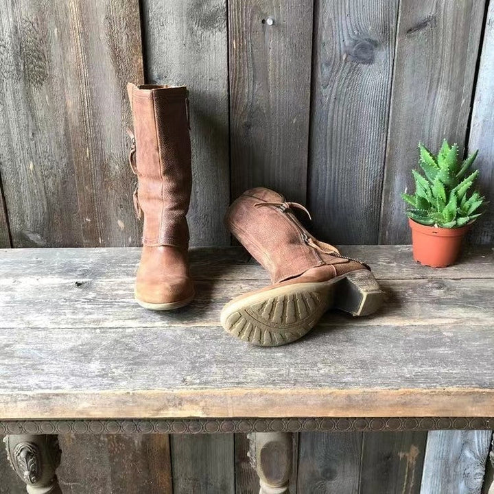 Winifred | Timeless Mid-Calf Heeled Boots
