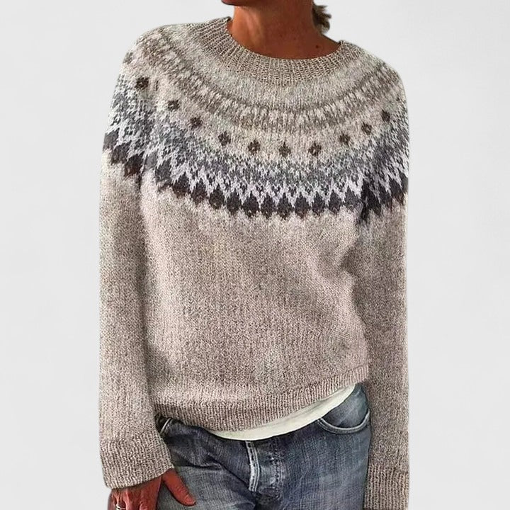 Solveig | Nordic Patterned Jumper