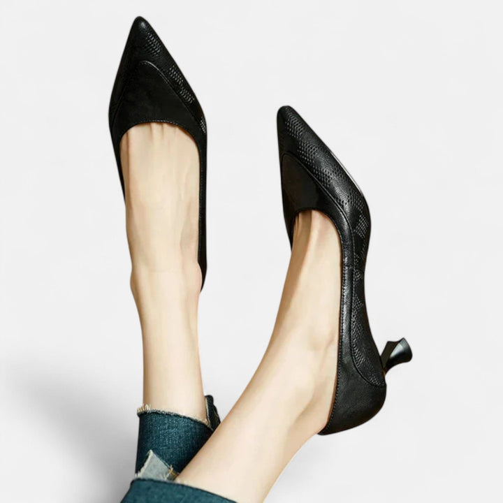 Lavinia | Pointed-Toe Court Heels