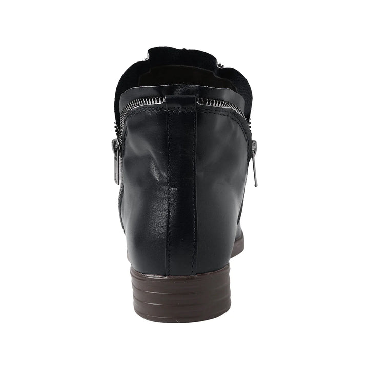 Ruth | Slouched Zip Ankle Boots