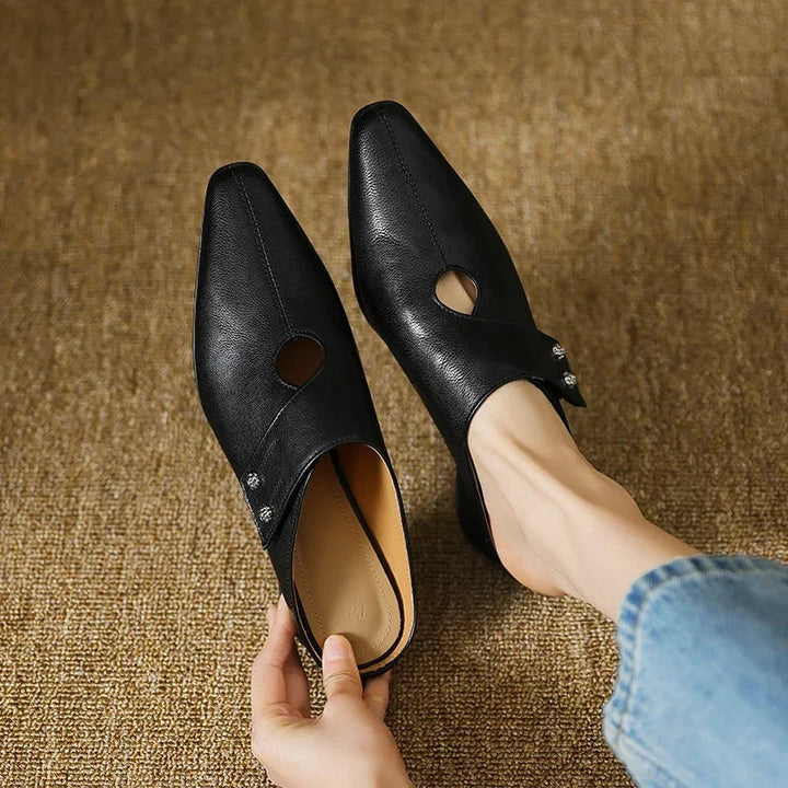 Fenella | Refined Slip-On Mules