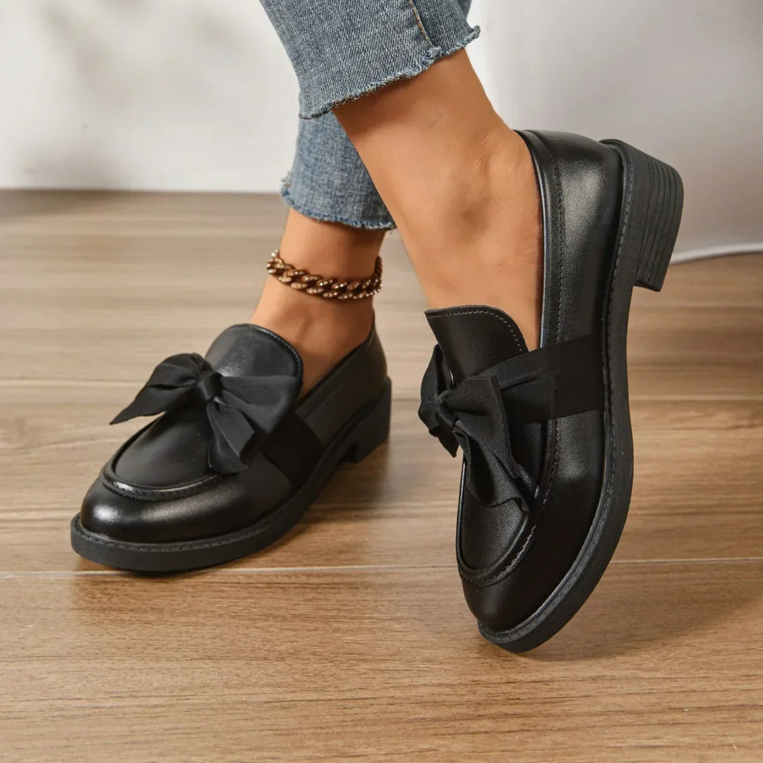 Marielle | Bow-Detail Loafers