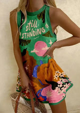 Meriel | Artful Sleeveless Sundress