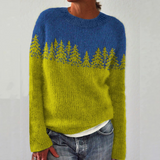 Liv | Nordic Forest Knitted Jumper