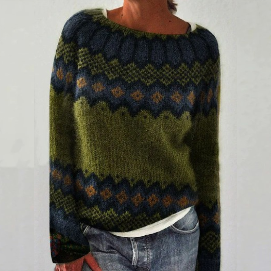 Solveig | Nordic Patterned Jumper