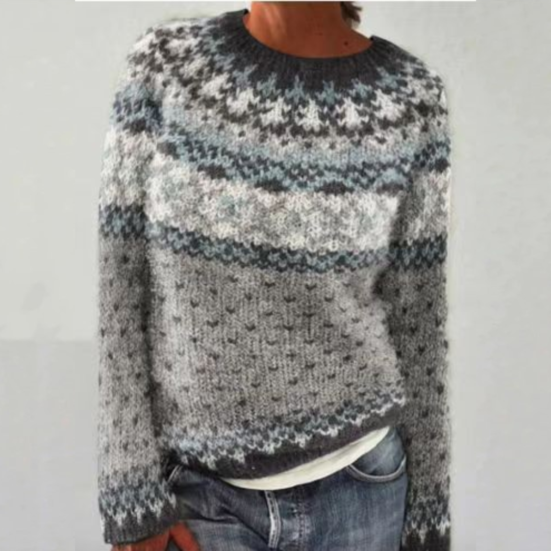 Ottilie | Nordic Patterned Jumper