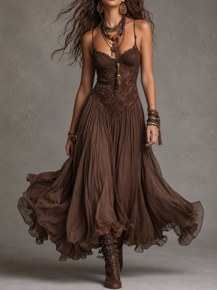 Corabelle | Boho Flowing Maxi Dress