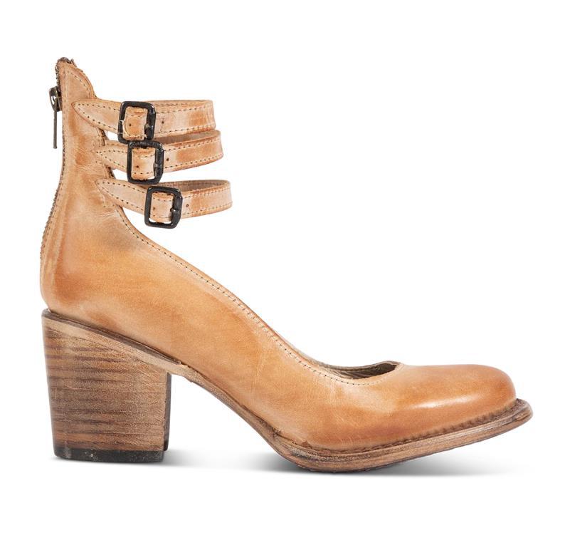 Estella | Buckled Block-Heel Ankle Boots