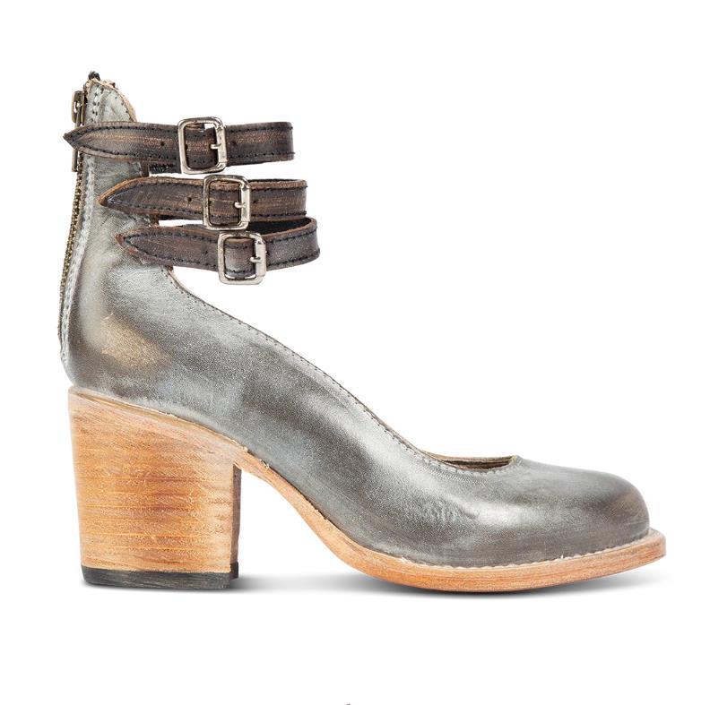 Estella | Buckled Block-Heel Ankle Boots