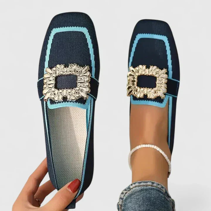 Grace | Embellished Slip-On Loafers