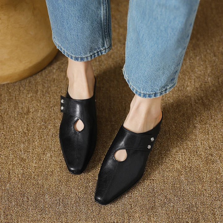 Fenella | Refined Slip-On Mules