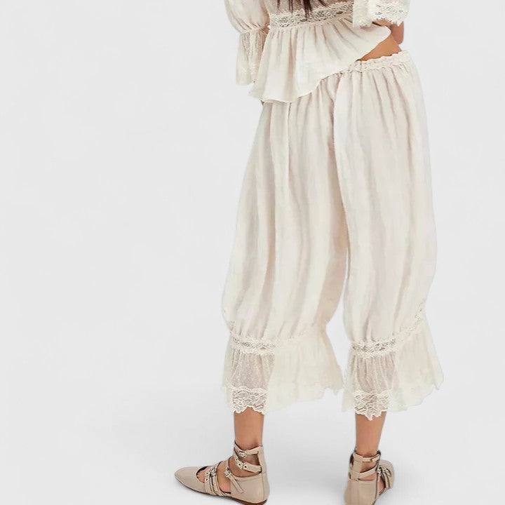 Esme | Flowing Wide-Leg Trousers