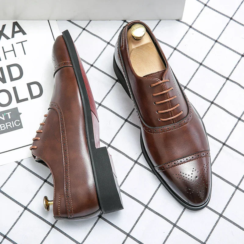 Clifford | Classic Cap-Toe Oxford Shoes