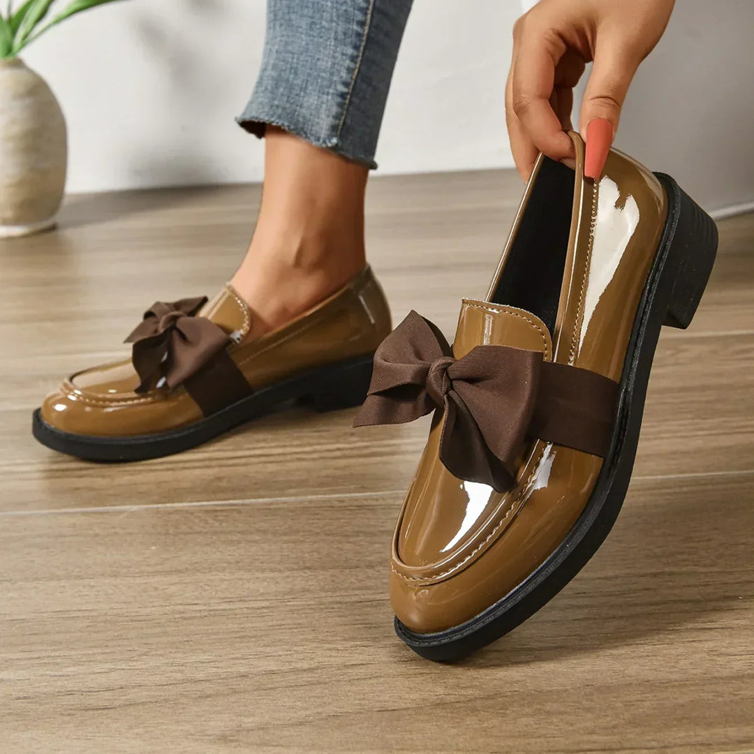 Marielle | Bow-Detail Loafers