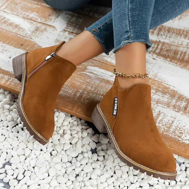 Fenella | Comfort-Cushioned Ankle Boots