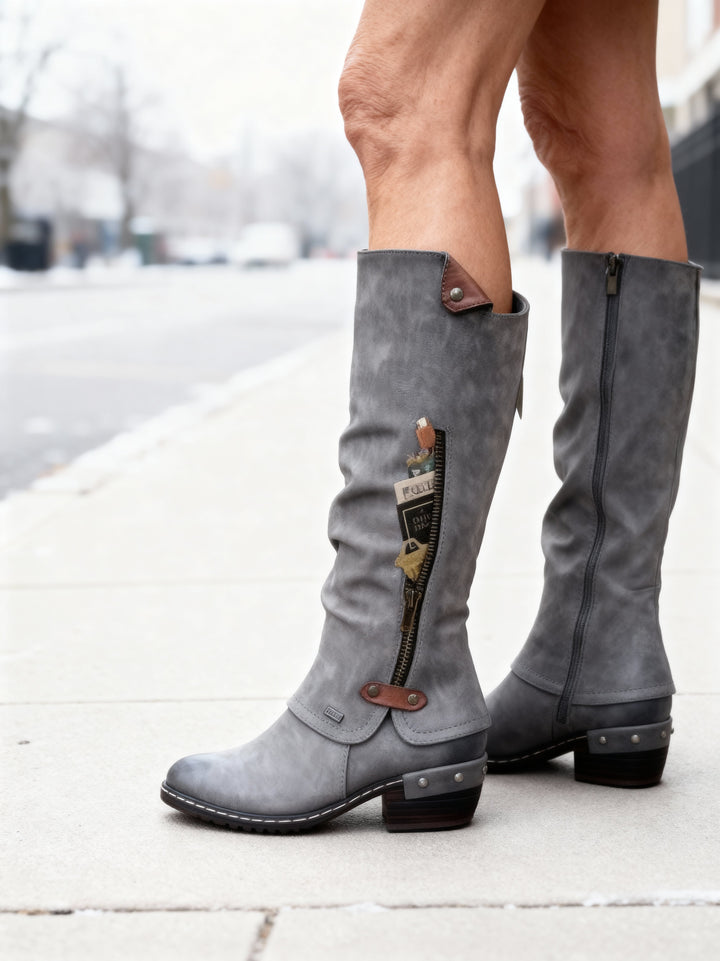 Gretchen | Riding-Style Tall Boots