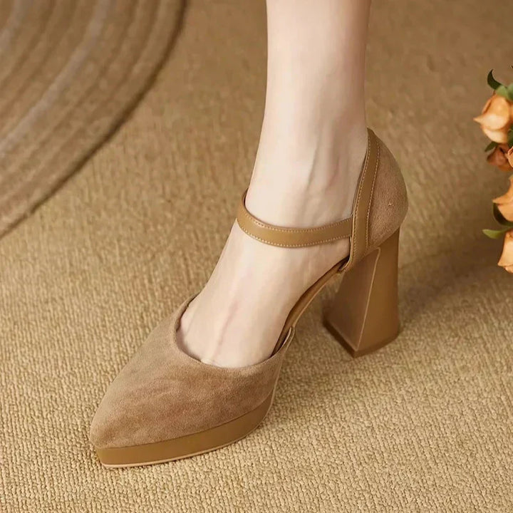 Aurelia | Ankle-Strap Platform Pumps