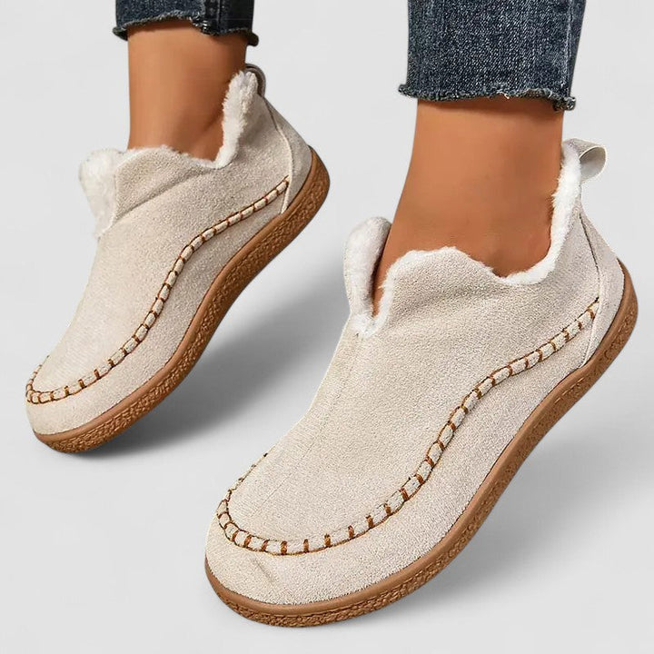 Adalyn | Cosy Slip-On Boots