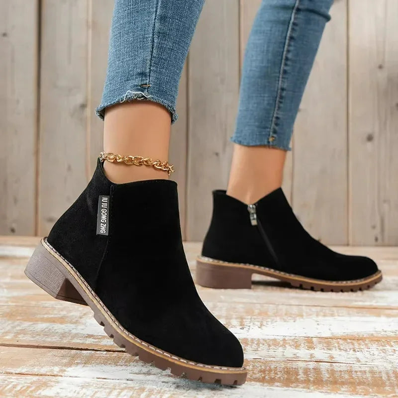 Fenella | Comfort-Cushioned Ankle Boots