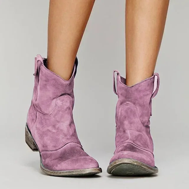Roxanne | Vintage Western Ankle Boots