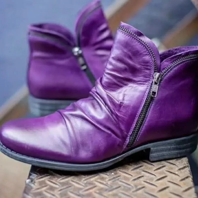 Freya | Comfort-Cushioned Ankle Boots