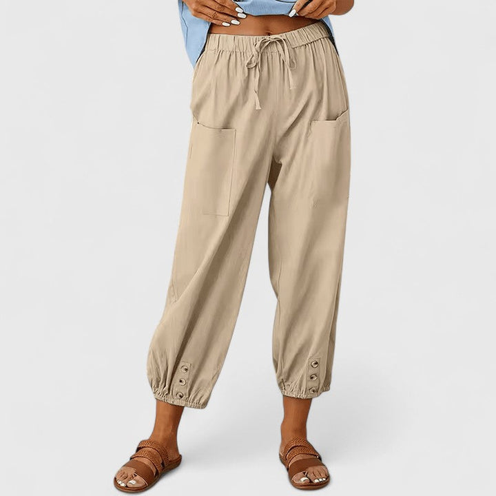 Brynn | Relaxed Cropped Trousers