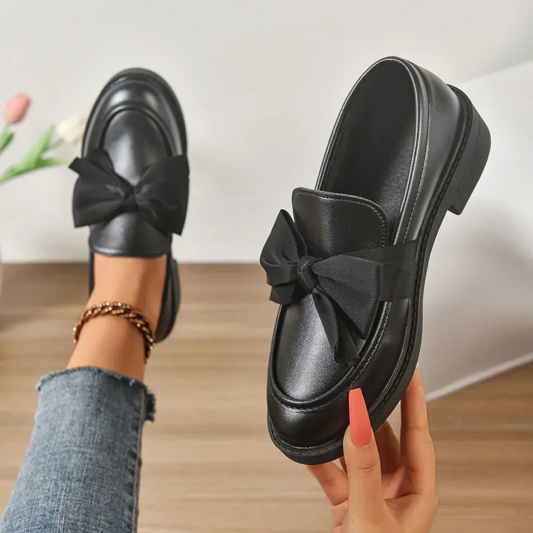 Marielle | Bow-Detail Loafers