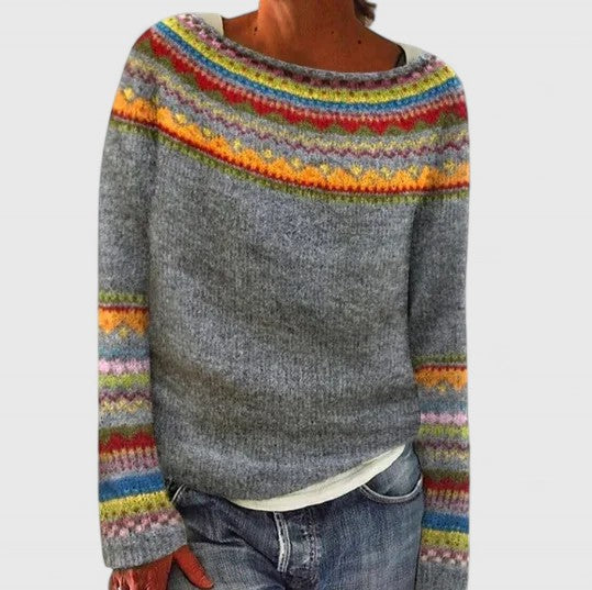 Solveig | Nordic Patterned Jumper